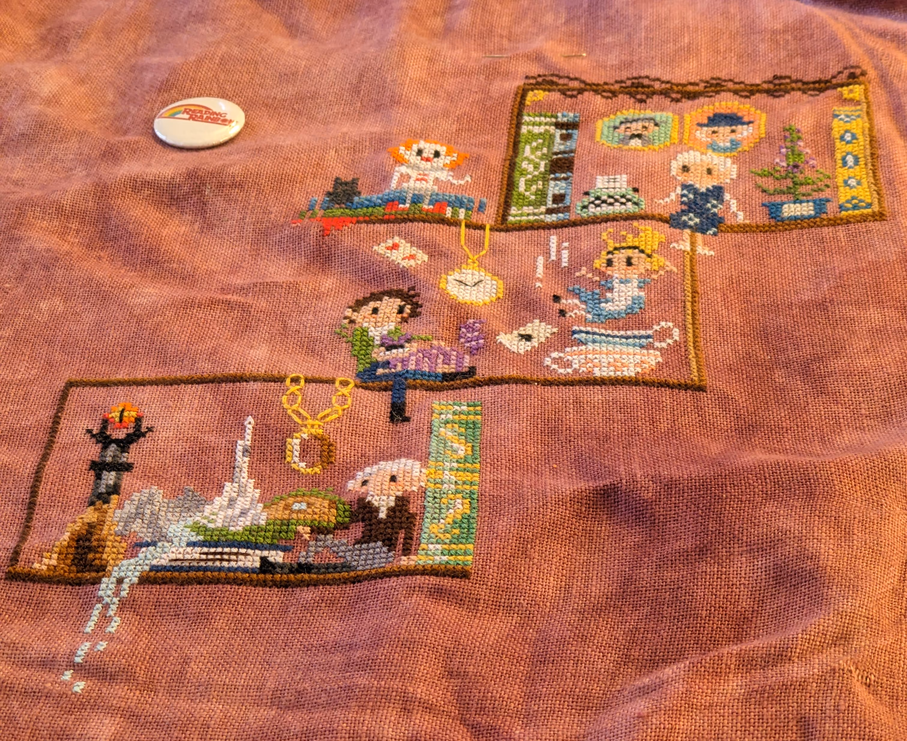 Image of a bookshelf with famous authors and their popular books